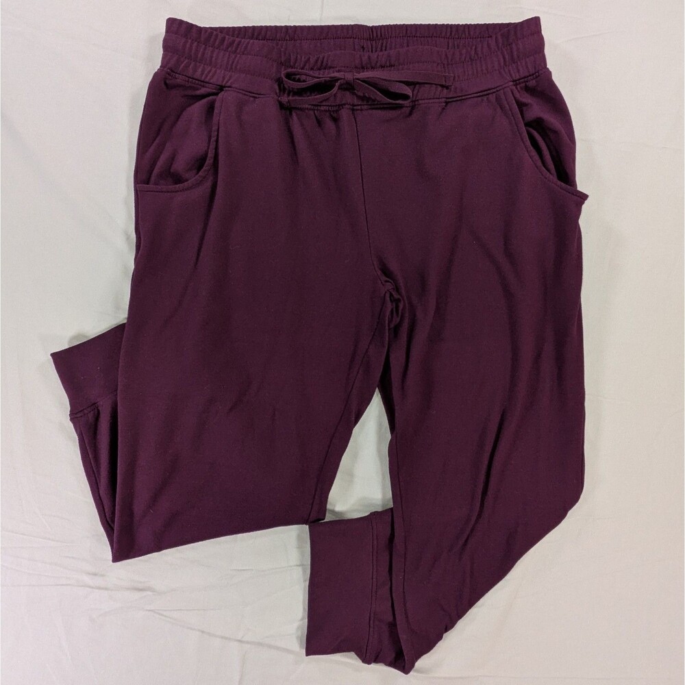 New York Laundry Women's Purple Jogger Pants Size Medium Streetwear Active